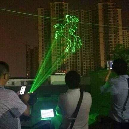 Лазер для рекламы